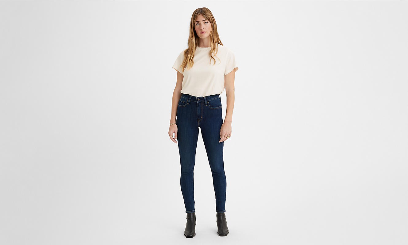 levis 721 high rise  skinny blue story